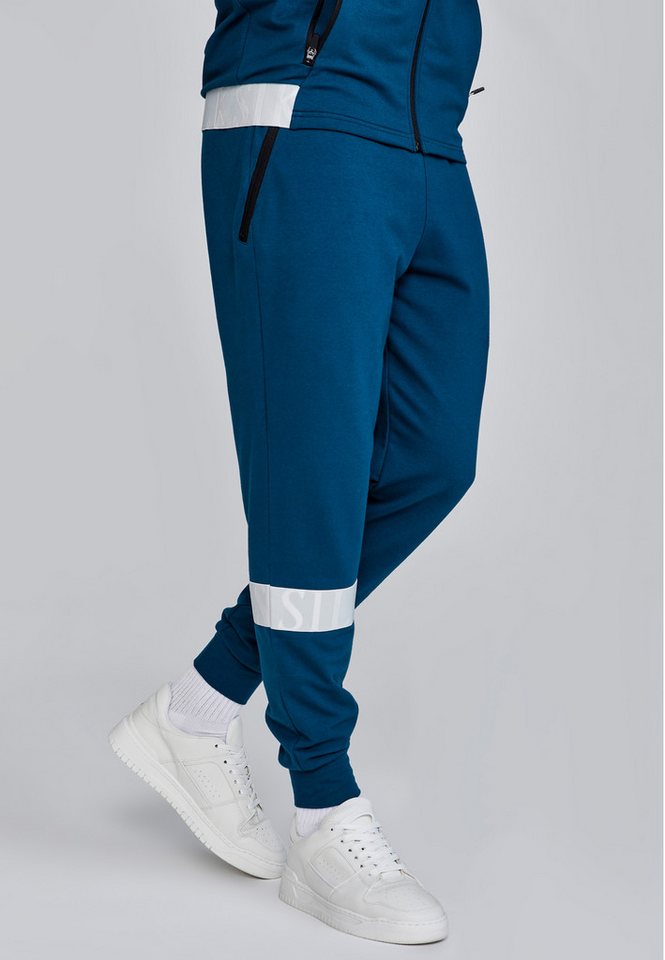 Siksilk Jogger Pants SikSilk Herren Grüne Dynamic Jogginghose von Siksilk