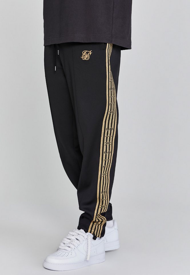 Siksilk Jogger Pants SikSilk Herren Schwarze Jogginghose von Siksilk