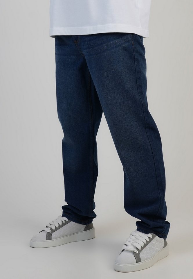 Siksilk Straight-Jeans SikSilk Herren Straight Fit Jeans von Siksilk
