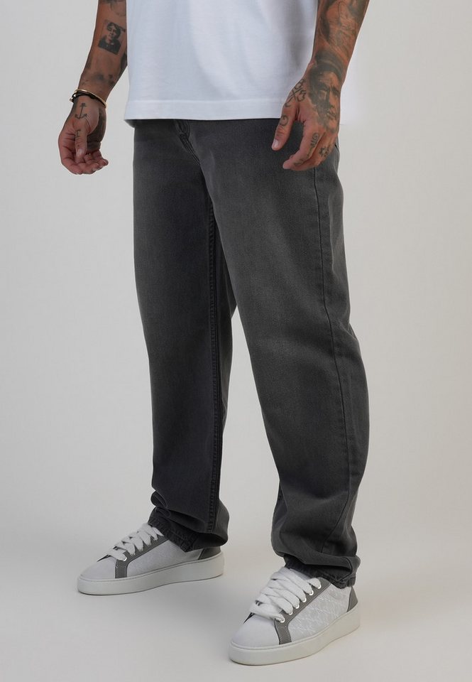 Siksilk Straight-Jeans SikSilk Herren Straight Fit Jeans Siksilk Straight-Jeans SikSilk Herren Straight Fit Jeans von Siksilk
