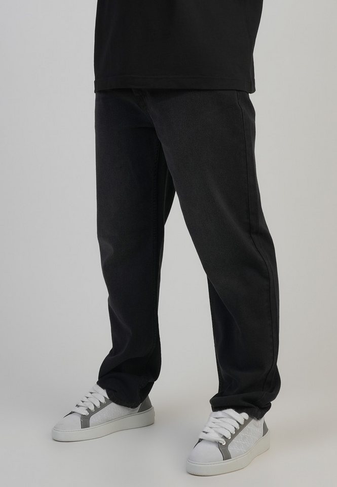 Siksilk Straight-Jeans SikSilk Herren Straight Fit Jeans von Siksilk