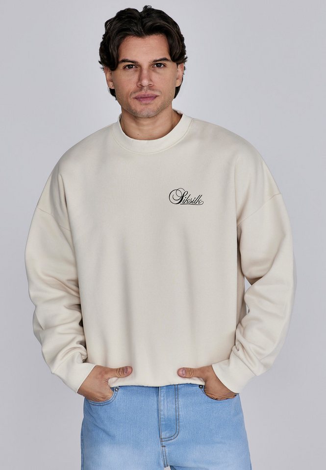 Siksilk Sweatshirt SikSilk Herren Essentials Pullover von Siksilk