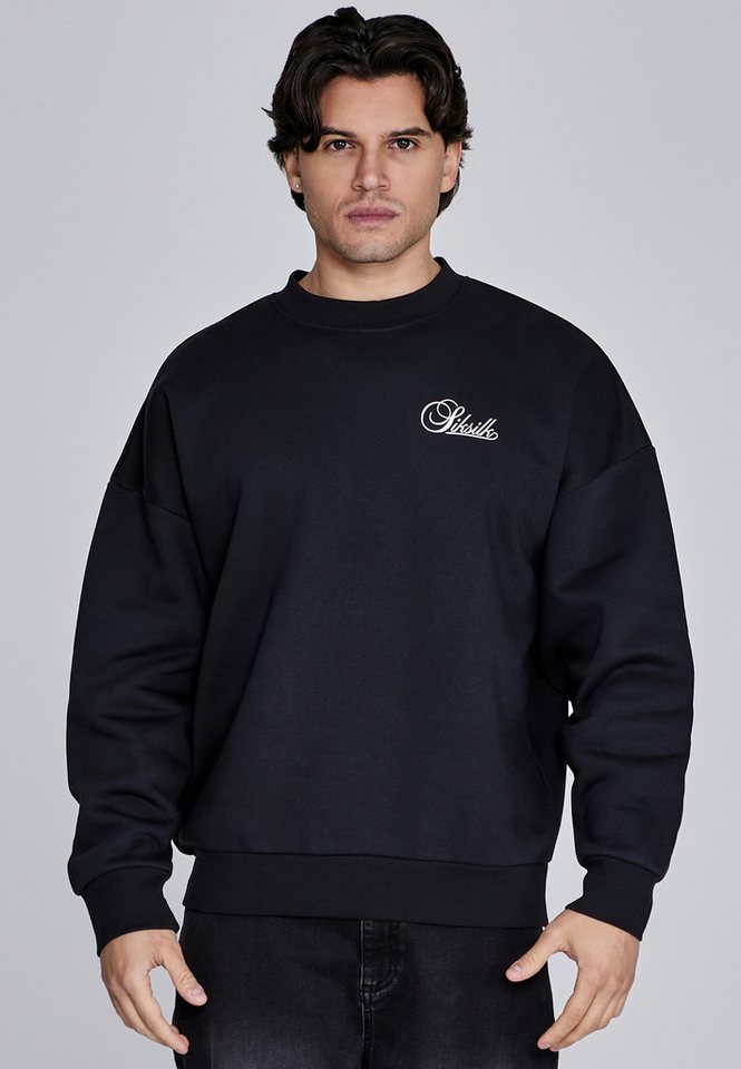 Siksilk Sweatshirt SikSilk Herren Essentials Pullover von Siksilk
