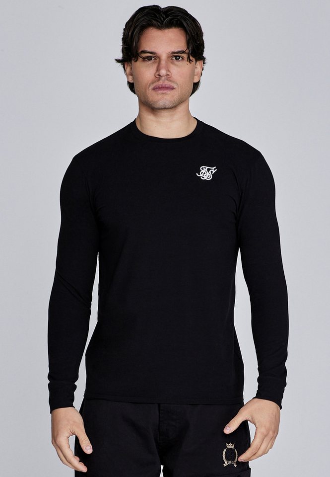 Siksilk T-Shirt SikSilk Herren Essentials LS T-Shirt von Siksilk