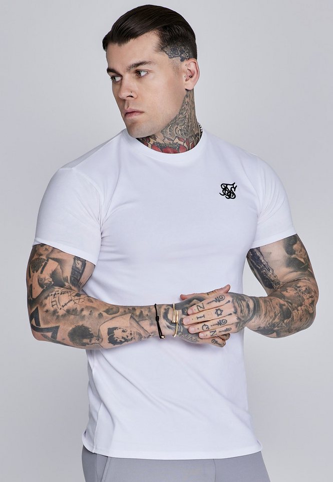 Siksilk T-Shirt SikSilk Herren Essentials T-Shirt von Siksilk