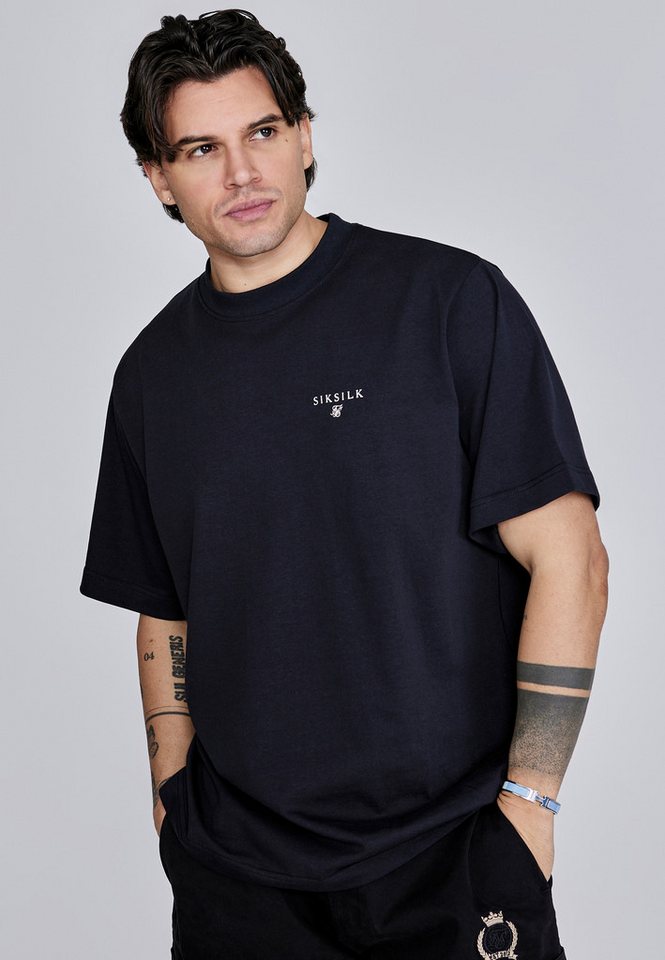 Siksilk T-Shirt SikSilk Herren Oversized T-Shirt von Siksilk