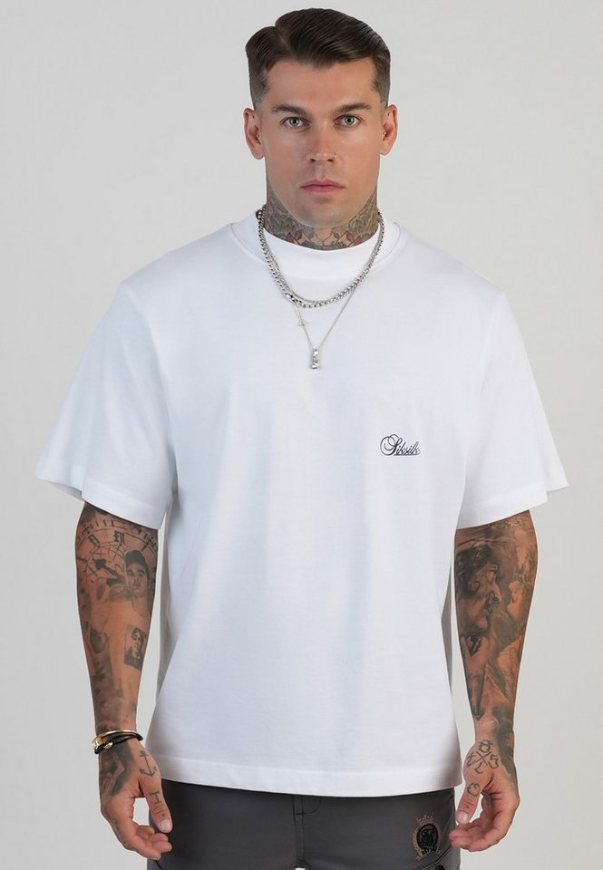 Siksilk T-Shirt SikSilk Herren Oversized T-Shirt von Siksilk