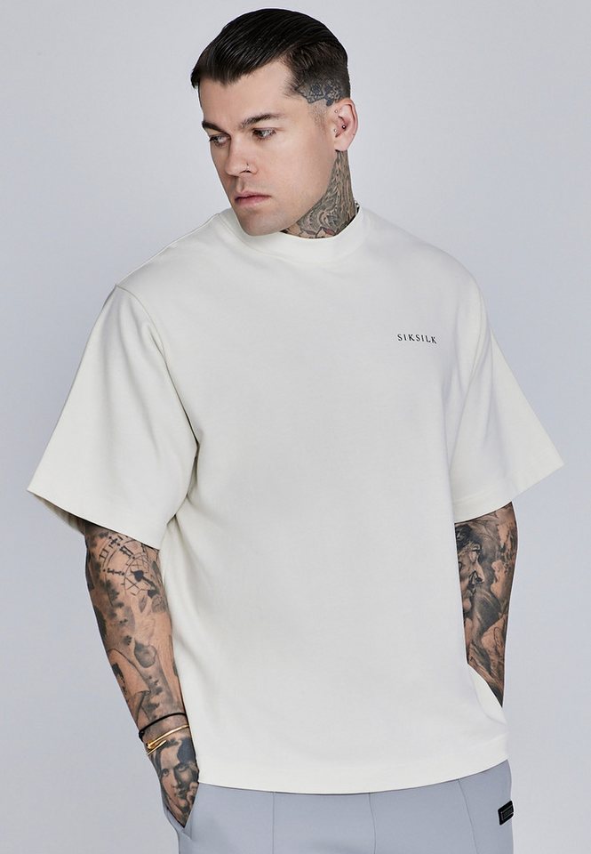 Siksilk T-Shirt SikSilk Herren T-Shirt mit Grafik von Siksilk