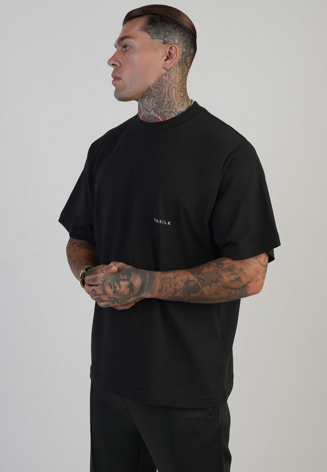 Siksilk T-Shirt SikSilk Herren T-Shirt mit Grafik von Siksilk