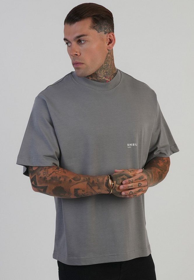 Siksilk T-Shirt SikSilk Herren-T-Shirt mit Grafikprint von Siksilk