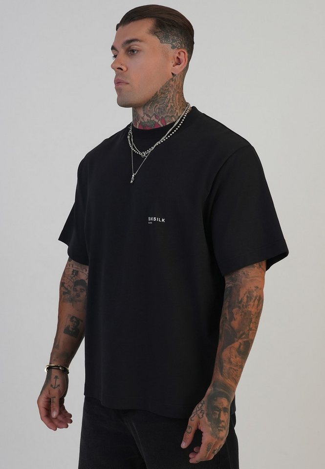 Siksilk T-Shirt SikSilk Herren-T-Shirt mit Grafikprint von Siksilk