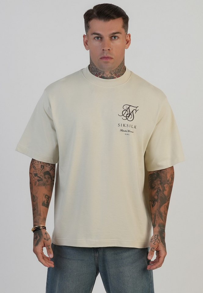 Siksilk T-Shirt SikSilk Herren T-Shirt mit Logo von Siksilk