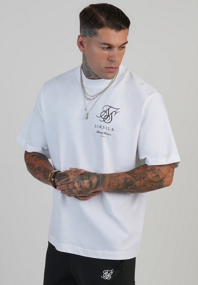 Siksilk T-Shirt SikSilk Herren T-Shirt mit Logo von Siksilk