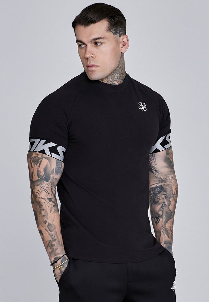 Siksilk T-Shirt SikSilk Herren-Tech-T-Shirt Siksilk T-Shirt SikSilk Herren-Tech-T-Shirt von Siksilk