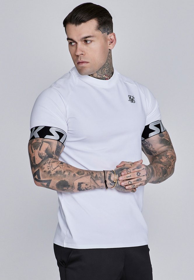 Siksilk T-Shirt SikSilk Herren-Tech-T-Shirt Siksilk T-Shirt SikSilk Herren-Tech-T-Shirt von Siksilk