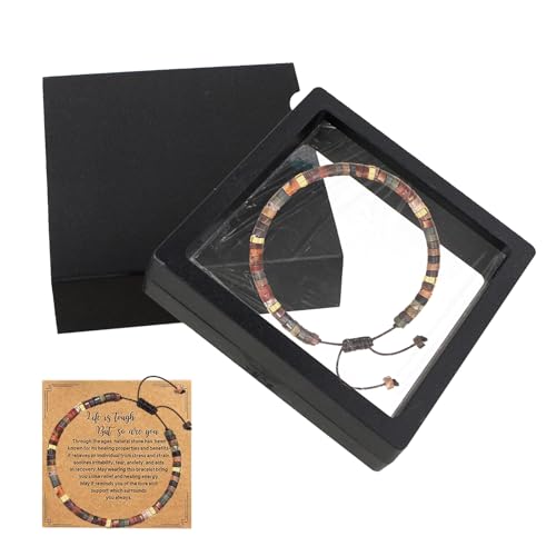 Sikweny Heilsteine Armband Handgewebt Perlenarmband Damen Bohemien Edelstein Armband Mit Verpackungsbox für Halloween Neuer Job Jahrestag Muttertag Weihnachten Thanksgiving Schulabschluss Sikweny Heilsteine Armband Handgewebt Perlenarmband Damen Bohemien Edelstein Armband Mit Verpackungsbox für Halloween Neuer Job Jahrestag Muttertag Weihnachten Thanksgiving Schulabschluss von Sikweny