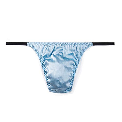 SilRiver Men's Satin Bikini T-Back Underwear von SilRiver