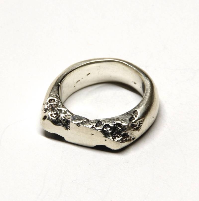 Handgegossener 925Er Sterlingsilber Ring Aus Münster Ii Durchmesser 18, 5 Mm von SilbarGuss