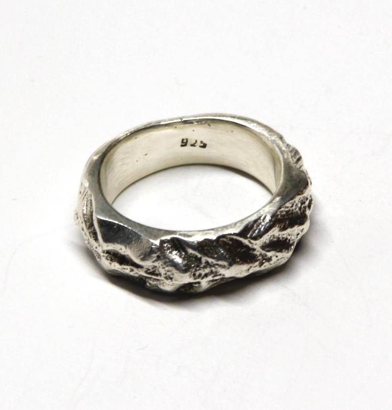 Handgegossener 925Er Sterlingsilber Ring Aus Münster Ii Durchmesser 19 Mm von SilbarGuss