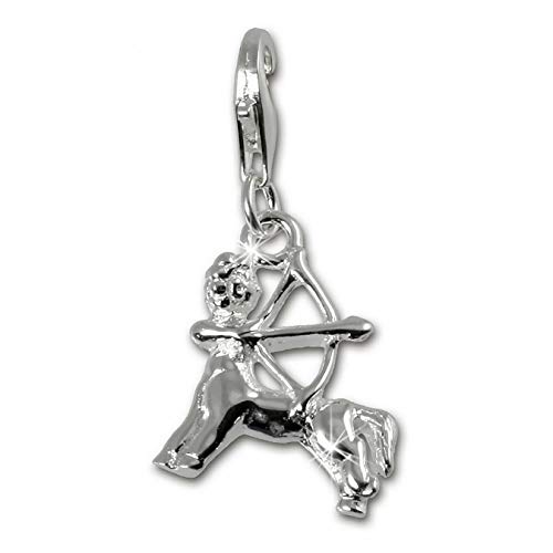 SilberDream 925 Sterling Silber Charm Sternzeichen Schütze Anhänger für Armband Kette Ohrring von SilberDream