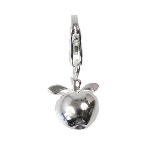 SilberDream Armband Anhänger Charm Apfel 925 Echt Silber Schmuck D2FC3109 EIN schönes Geschenk zu Weihnachten, Geburtstag, Valentinstag für die Frau von SilberDream