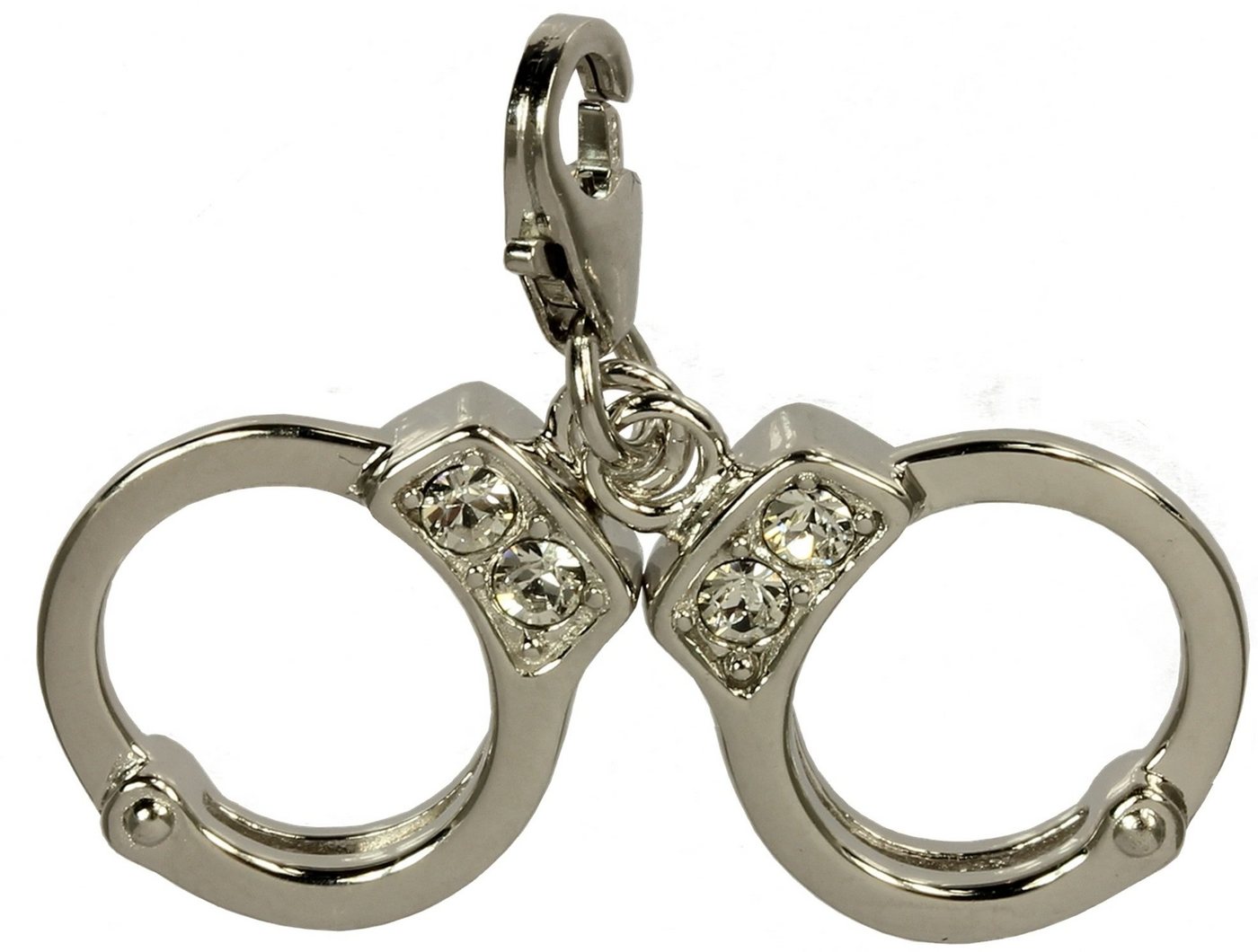 SilberDream Charm-Einhänger SilberDream Charm 925 Echt Silber Armband, Handschelle Anhänger 925 Sterling Silber, silber von SilberDream