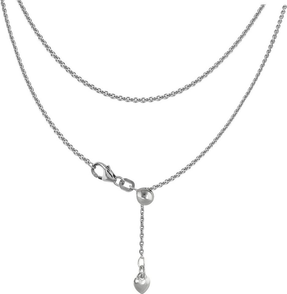 SilberDream Collier SilberDream Herz Damen Collier Silber, Colliers (Herz) ca. 45cm, 925 Sterling Silber, Farbe: silber, Made-In von SilberDream