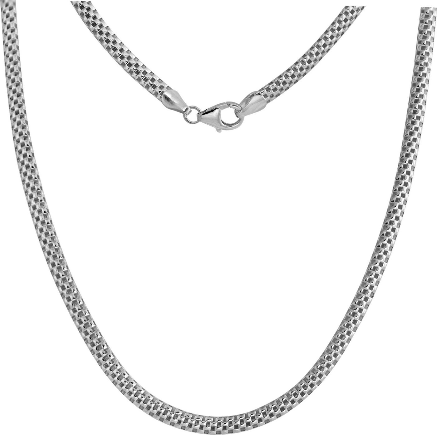 SilberDream Collier SilberDream Collier silber Damen Echt, Colliers ca. 45cm, 925 Sterling Silber, Farbe: silber, Made-In Germany von SilberDream