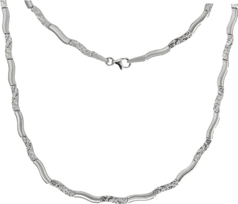 SilberDream Collier SilberDream Collier Wave 925 Silber (Collier), Damen Colliers Wave aus 925 Sterling Silber, Farbe: silber von SilberDream