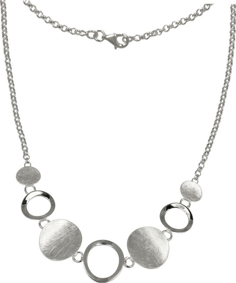 SilberDream Collier SDK4900JX SilberDream Designauswahl Halsketten, Colliers ca. 45cm, 925 Sterling Silber, Farbe: silber von SilberDream