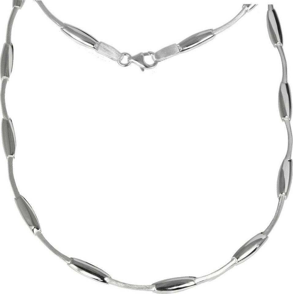 SilberDream Collier SDK4900JX SilberDream Designauswahl Halsketten, Colliers ca. 45cm, 925 Sterling Silber, Farbe: silber von SilberDream