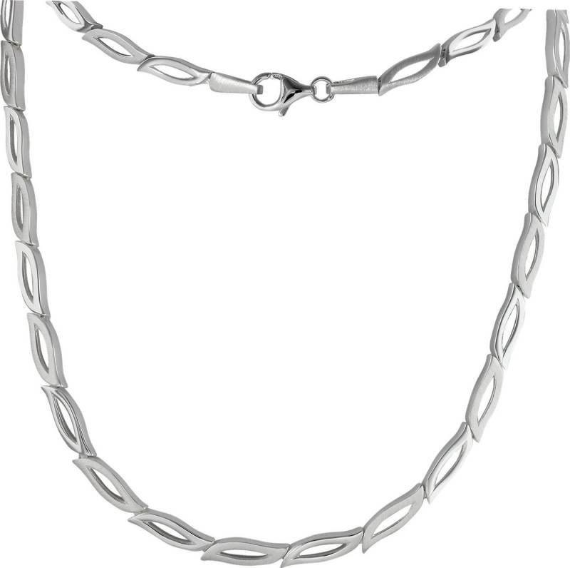 SilberDream Collier SDK4901JX SilberDream verschiedene Designs (Collier), Colliers (Blütenblatt) ca. 45cm, 925 Sterling Silber, Farbe: silber von SilberDream