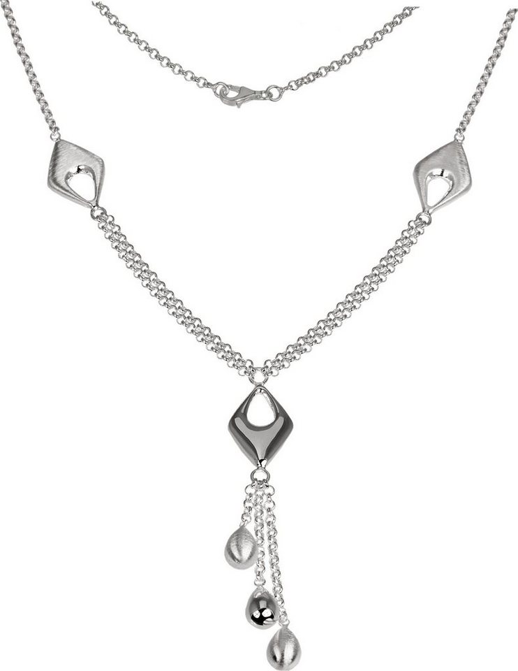 SilberDream Collier SDK4901JX SilberDream verschiedene Designs, Colliers (Drop) ca. 45cm, 925 Sterling Silber, Farbe: silber von SilberDream