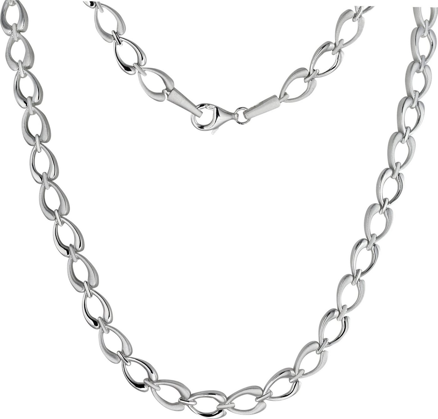 SilberDream Collier SDK4902JX SilberDream Designauswahl Halsketten, Colliers (Herz) ca. 45cm, 925 Sterling Silber, Farbe: silber von SilberDream