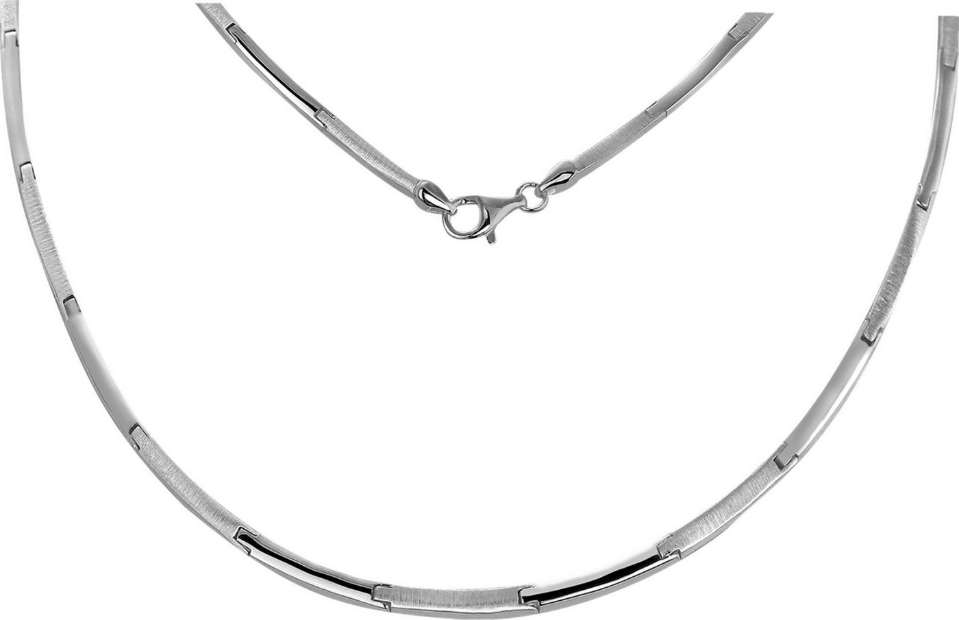 SilberDream Collier SDK4903JX SilberDream Designauswahl Halsketten, Colliers (Line) ca. 44cm, 925 Sterling Silber, Farbe: silber von SilberDream