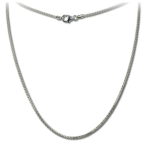 SilberDream Collier silber Schmuck 45cm Himbeerkette 925 Silber SDK22745J Silber Collier von SilberDream