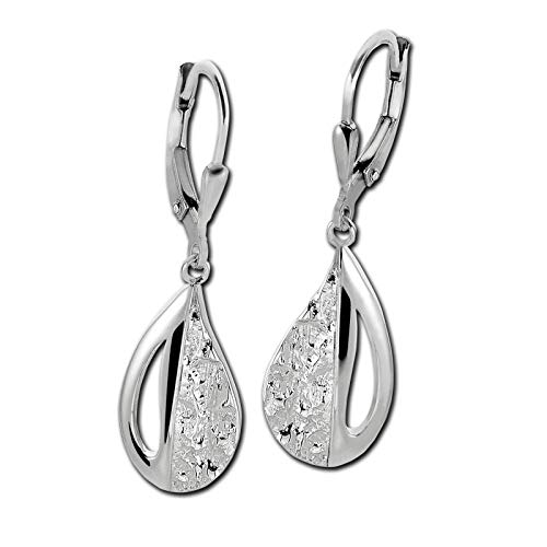 SilberDream Damen Ohrhänger Ohrringe Drops aus 925er Sterling Silber SDO4395O Silber Ohrhänger von SilberDream