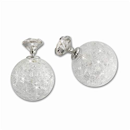 SilberDream Ohrringe Damen Silber Ohrstecker Tribal Design Zirkonia SDO8514W Silber Ohrstecker von SilberDream