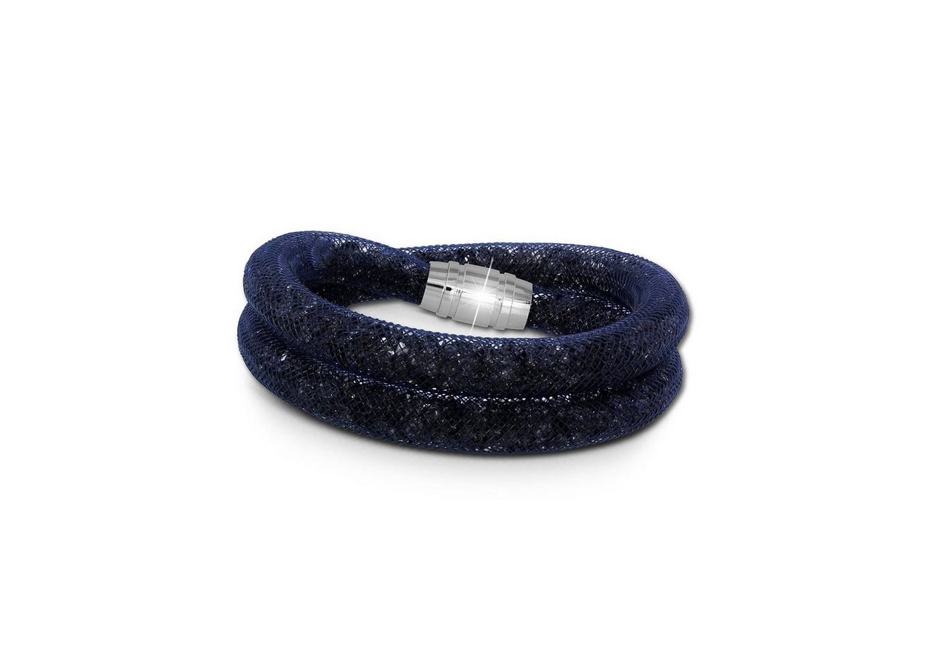 SilberDream Edelstahlarmband SilberDream Armband blau Arm-Schmuck (Armband), Damenarmband mit Edelstahl-Verschluss, Farbe: schwarz, grau, blau von SilberDream
