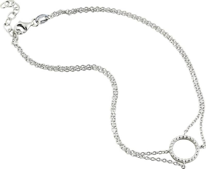 SilberDream Fußkette mit Anhänger SilberDream Damen Fußkette mit Ring, Damen Fußkette Ring aus 925 Sterling Silber, Farbe: silber von SilberDream