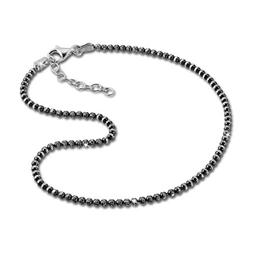SilberDream Fußschmuck geschwärzte Fußkette Kugeln 925er Echt Silber D2SDF2164K ein schönes Geschenk zu Weihnachten, Geburtstag, Valentinstag für die Frau SilberDream Fußschmuck geschwärzte Fußkette Kugeln 925er Echt Silber D2SDF2164K ein schönes Geschenk zu Weihnachten, Geburtstag, Valentinstag für die Frau von SilberDream