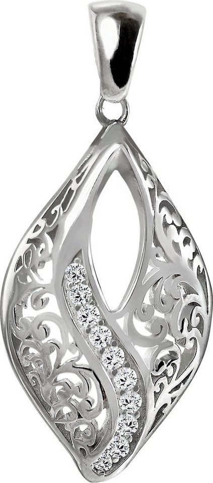 SilberDream Kettenanhänger SilberDream Damen Orient Ketten-Anhänger, Orientanhänger 925 Sterling Silber, silber, weiß von SilberDream