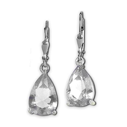 SilberDream Ohrringe Damen-Schmuck 925er Silber Ohrhänger Träne weiß SDO520W Silber Ohrhänger SilberDream Ohrringe Damen-Schmuck 925er Silber Ohrhänger Träne weiß SDO520W Silber Ohrhänger von SilberDream