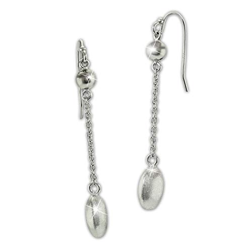 SilberDream Ohrringe Ohrhänger 925 Echt Silber Drops Damen Schmuck SDO6707J Silber Ohrhänger von SilberDream