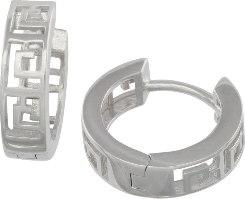 SilberDream Paar Creolen SilberDream Ohrringe Damen-Schmuck 925er (Creolen), Damen Creolen Antik aus 925 Sterling Silber, Farbe: silber von SilberDream