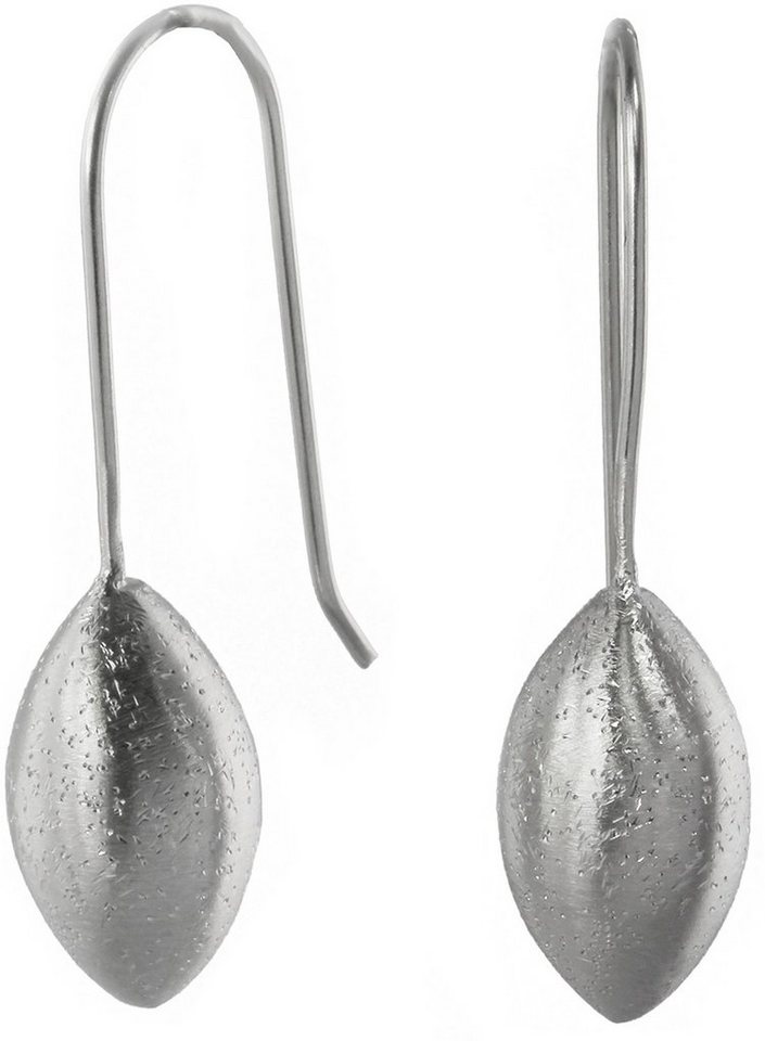 SilberDream Paar Ohrhänger SilberDream Ohrringe Damen-Schmuck 925er (Ohrhänger), Damen Ohrhänger Tropfen aus 925 Sterling Silber, Farbe: silber von SilberDream