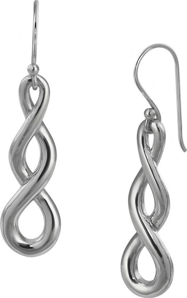 SilberDream Paar Ohrhänger SilberDream Ohrringe Damen-Schmuck 925er (Ohrhänger), Damen Ohrhänger Unendlich aus 925 Sterling Silber, Farbe: silber von SilberDream