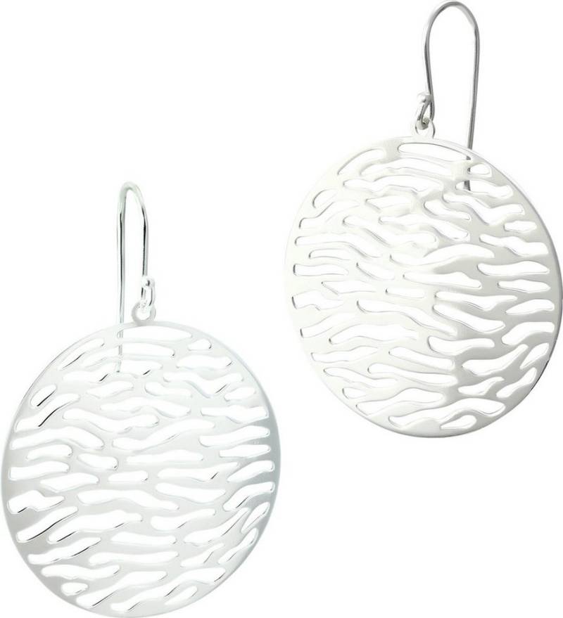 SilberDream Paar Ohrhänger SilberDream Circle Ohrringe 925 Silber (Ohrhänger), Damen Ohrhänger Circle aus 925 Sterling Silber, Farbe: silber von SilberDream