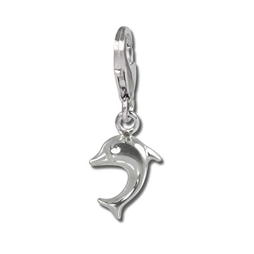 SilberDream Pico Charm 925 Echt Silber Armband Anhänger Delfin FC509 Silber Charmsschmuckanhänger von SilberDream