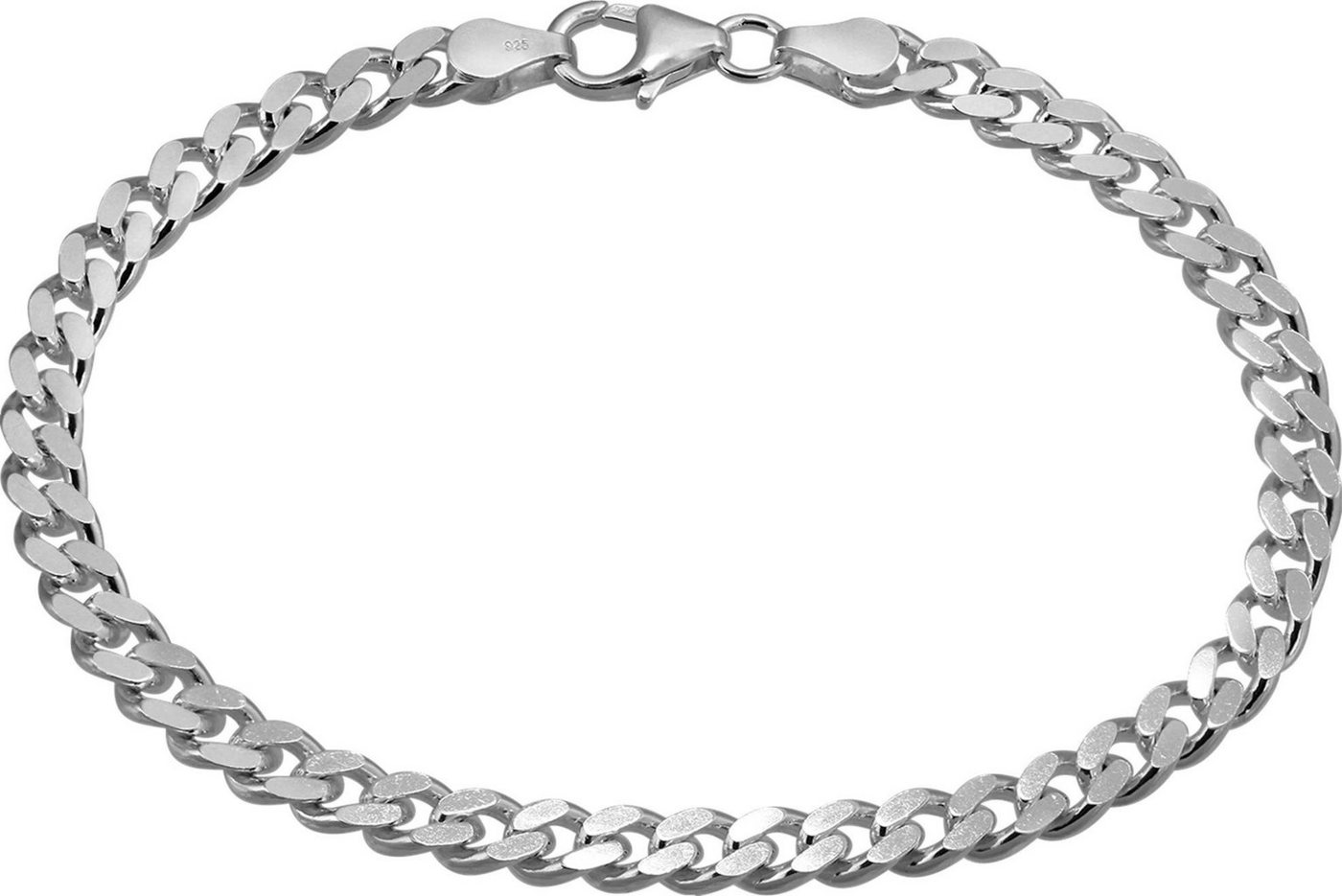 SilberDream Silberarmband SilberDream Armschmuck 21cm silber (Armband), Damen, Herren Armband ca. 21cm, 925 Sterling Silber, Farbe: silber von SilberDream